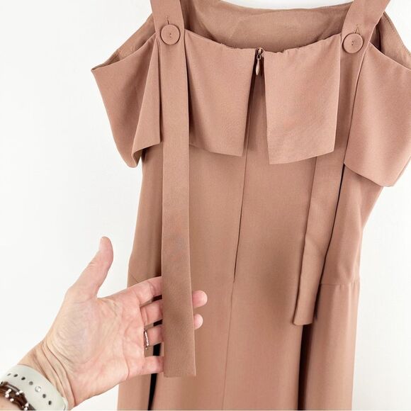 Cistar ⋆ Sanne off the Shoulder Dress Button Accent Mini - Picture 8 of 13